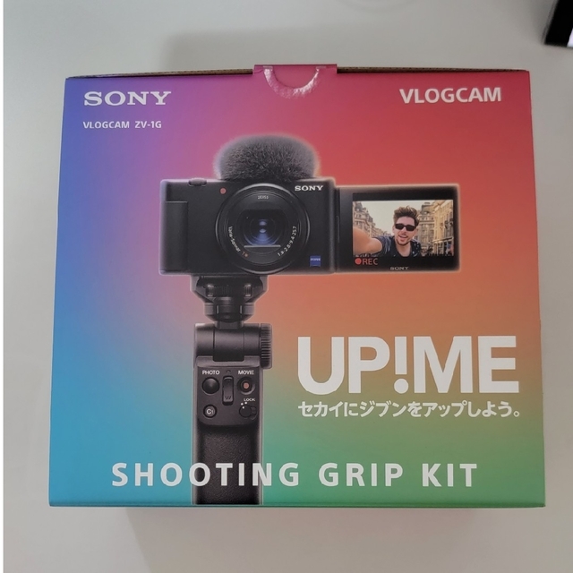 SONY VLOGCAM ZV-1G シューティンググリップキット-