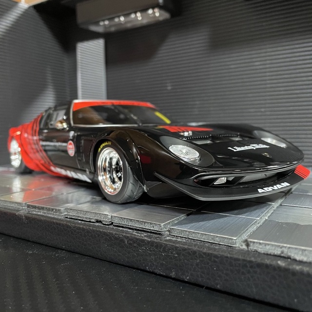 未展示品 GTスピリット 1/18 LB WORKS MIURA ASIA EX