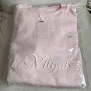 The Virgins ハートロゴ　ピンク　スウェット