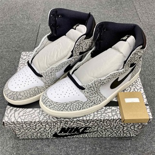 ナイキ(NIKE)のNike Air Jordan 1 High OG "White Cement"(スニーカー)