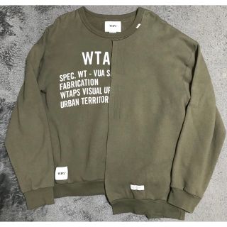 W)taps - wtaps アシンメトリーサスウェットの通販 by TK｜ダブル ...