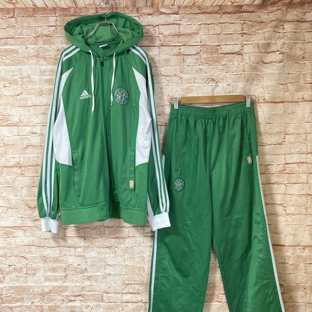 アディダス adidas NBA 上下セットアップ ジャージ セルティック 緑色