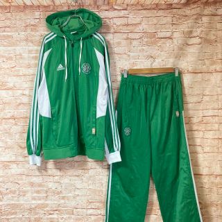 アディダス(adidas)のアディダス adidas NBA 上下セットアップ ジャージ セルティック 緑色(ジャージ)