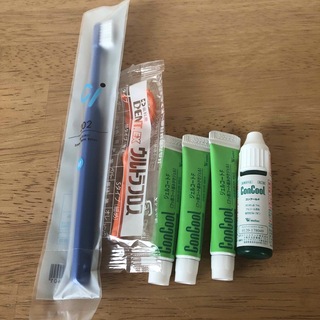歯ブラシ、歯磨きセット(口臭防止/エチケット用品)