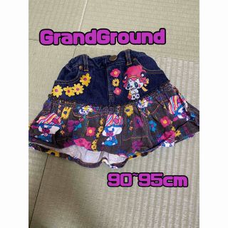 グラグラ(GrandGround)の【GrandGround】【グラグラ】【ミニスカート】【90~95cm】(スカート)