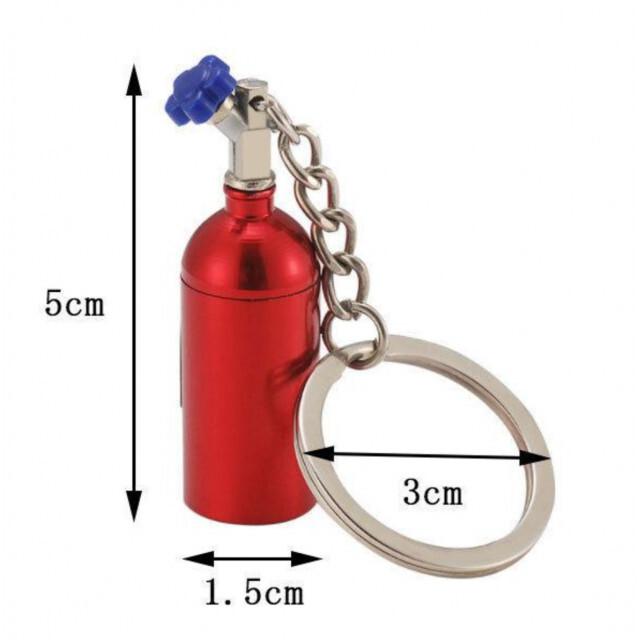 NOSキーホルダー☆ニトロボンベ☆リング☆ワイルドスピード☆ワイスピ☆ピルケース
