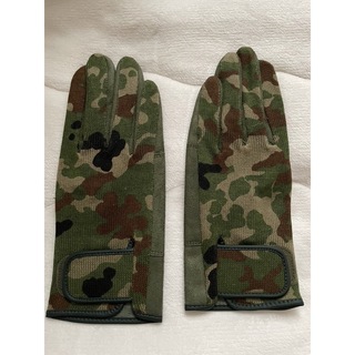 陸上自衛隊 迷彩手袋 (新品・未使用)(個人装備)