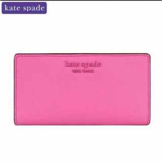 ケイトスペードニューヨーク(kate spade new york)の新品未使用！katespade 長財布　ピンク　cameron(財布)