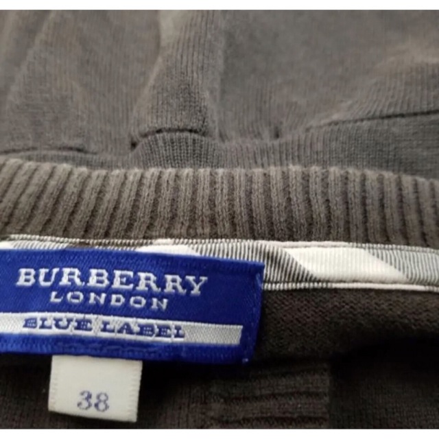 BURBERRY BLUE LABEL(バーバリーブルーレーベル)のバーバリーブルーレーベル カーディガン 38 レディースのトップス(カーディガン)の商品写真