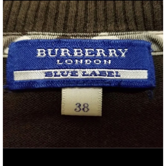 BURBERRY BLUE LABEL(バーバリーブルーレーベル)のバーバリーブルーレーベル カーディガン 38 レディースのトップス(カーディガン)の商品写真