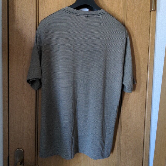 COMOLI(コモリ)のCOMOLI（コモリ） ウール天竺 Tシャツ 22ss BOARER　ボーダー メンズのトップス(Tシャツ/カットソー(半袖/袖なし))の商品写真