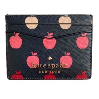 ケイトスペードニューヨーク(kate spade new york)の☆新品未使用☆ katespade ケイトスペード カードケース りんご(名刺入れ/定期入れ)