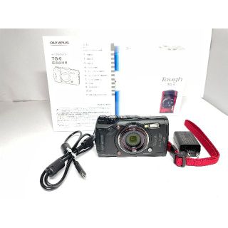 オリンパス(OLYMPUS)の極上品 オリンパス Tough TG-6 ブラック(コンパクトデジタルカメラ)