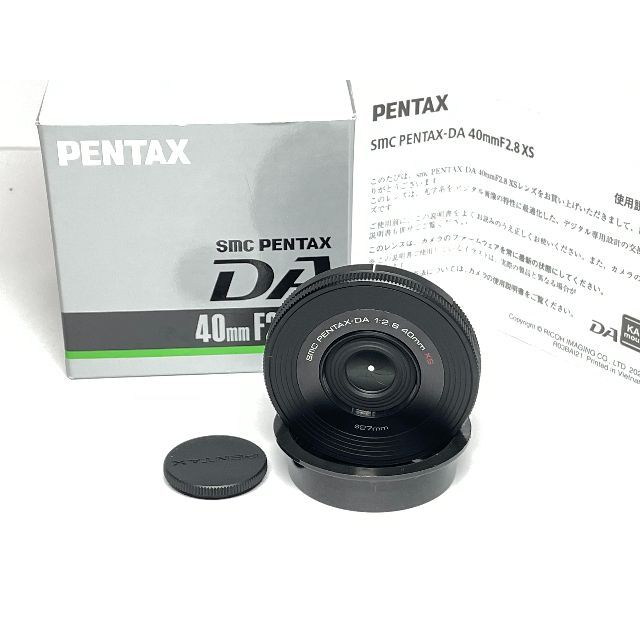 元箱付き ペンタックス SMC PENTAX-DA 40mm F2.8 XS