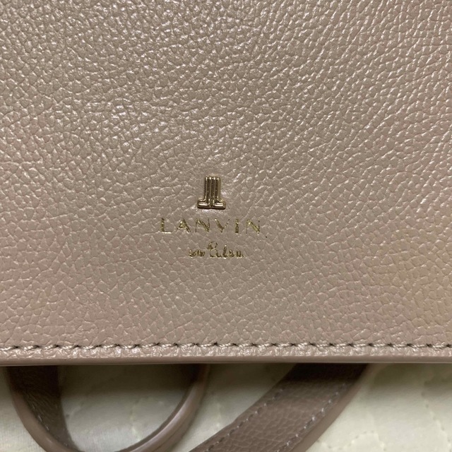 LANVIN en Bleu(ランバンオンブルー)のランバンオンブルー　リボンバック　LANVIN en Bleu レディースのバッグ(ショルダーバッグ)の商品写真