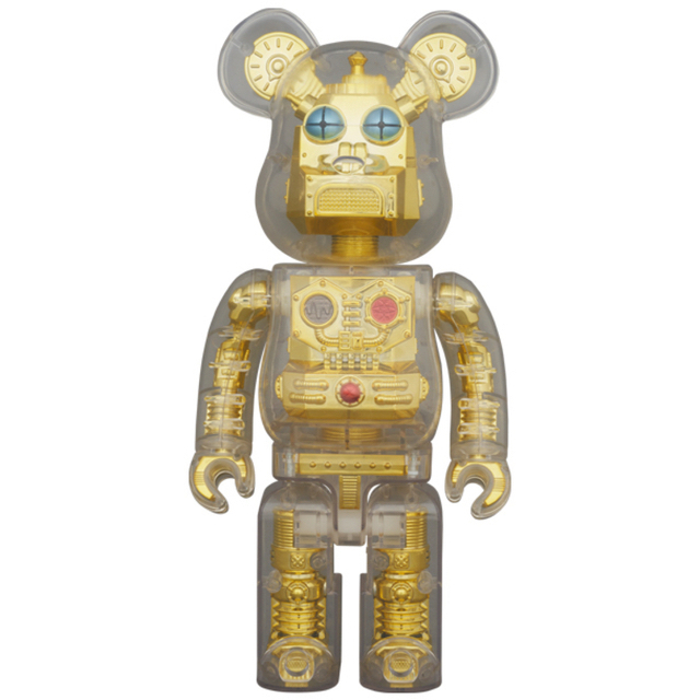 MEDICOM TOY(メディコムトイ)のBE@RBRICK HxS HIROTA SAIGANSHO GOLD 400% ハンドメイドのおもちゃ(フィギュア)の商品写真