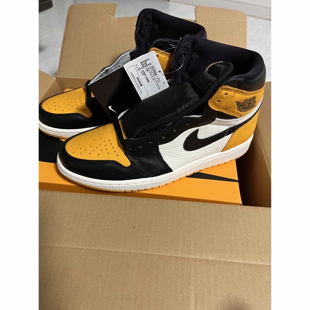 AIR JORDAN 1 HIGH OG  Taxi タクシー イエロートゥ