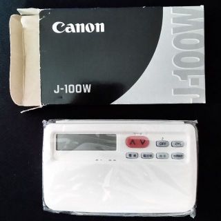 キヤノン(Canon)のキャノン　Canon　データメモリー電卓　J-100W(その他)