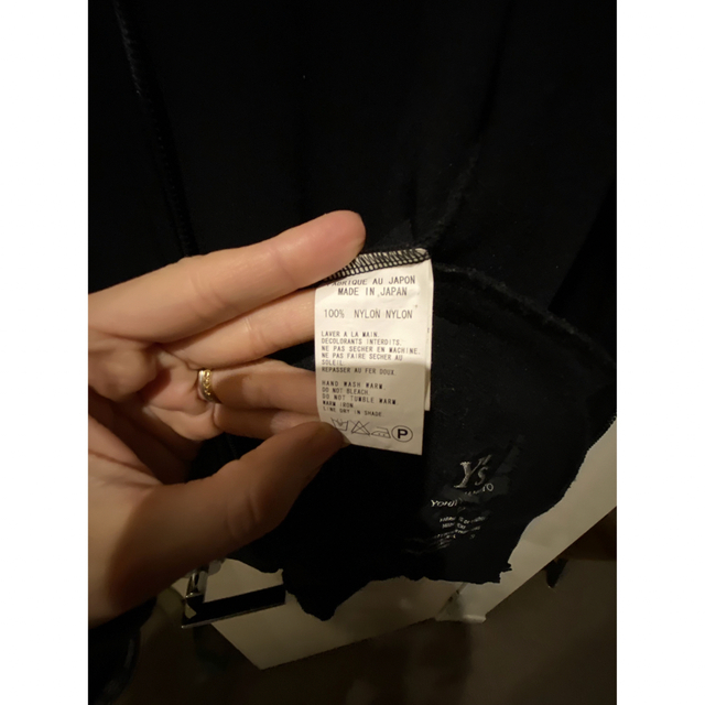 Y's(ワイズ)のY's　ヨウジヤマモト　ワイズ　ジップアップ　ブルゾン　ブラック　 レディースのジャケット/アウター(ノーカラージャケット)の商品写真