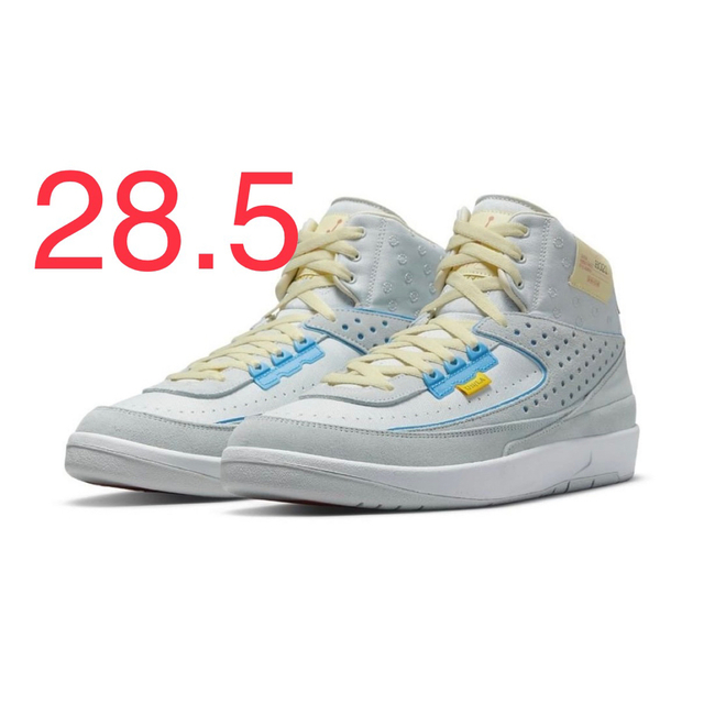 NIKE(ナイキ)の28.5 Union Nike Jordan2 GreyFog ユニオン グレー メンズの靴/シューズ(スニーカー)の商品写真