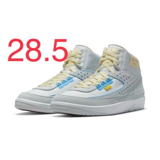 ナイキ(NIKE)の28.5 Union Nike Jordan2 GreyFog ユニオン グレー(スニーカー)