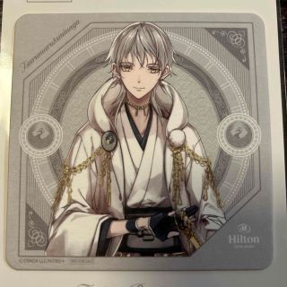 刀剣乱舞ビュッフェBLACK&WHITE 鶴丸国永　ヒルトンホテル　コースター(その他)