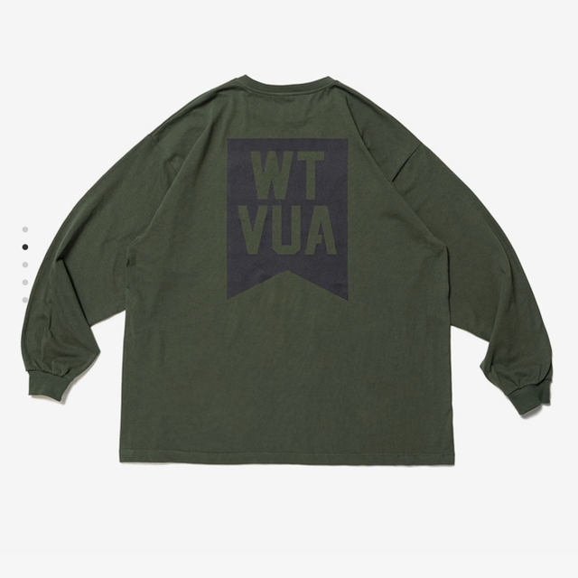 W)taps(ダブルタップス)のWTAPS 2023SS PEAK OUT LS OLIVE DRAB XL メンズのトップス(Tシャツ/カットソー(七分/長袖))の商品写真