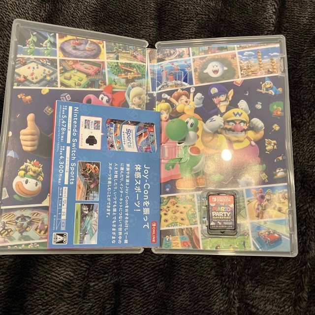 Nintendo Switch(ニンテンドースイッチ)のマリオパーティ スーパースターズ Switch エンタメ/ホビーのゲームソフト/ゲーム機本体(家庭用ゲームソフト)の商品写真