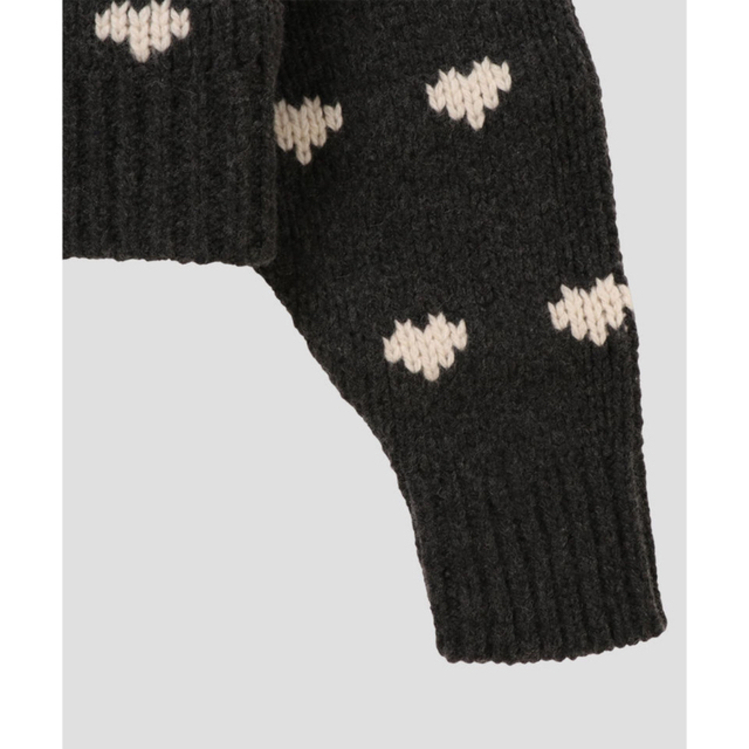 新品【NKNIT】完売ハート柄厚手ニットの通販 by Aly vintage |ラクマ