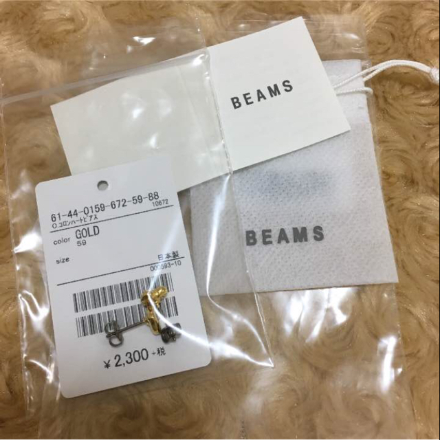 BEAMS(ビームス)のBEAMS ウィメン ハートピアス レディースのアクセサリー(ピアス)の商品写真
