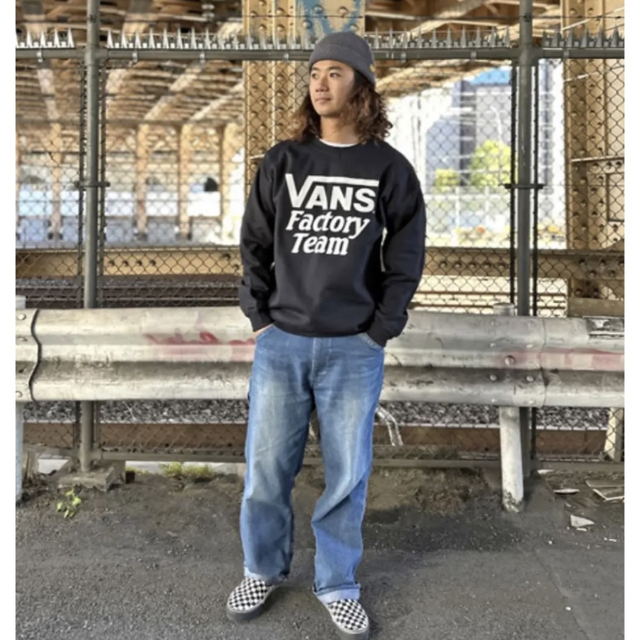 キムタク着Standard California×Vans 20周年スエット黒M-