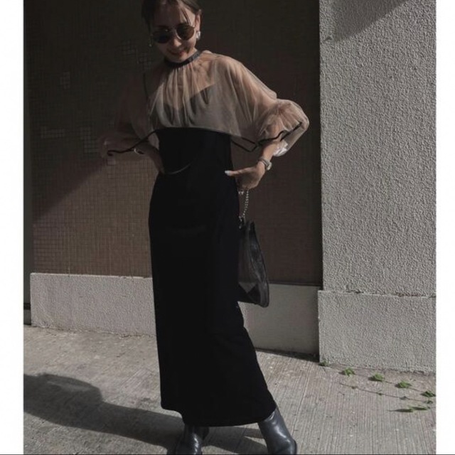 Ameri Vintage ロングワンピース 有名ブランド www.toyotec.com