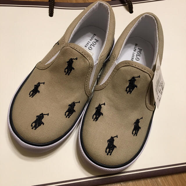 Ralph Lauren(ラルフローレン)の【omizu様専用】ラルフローレン スリッポン 16センチ キッズ/ベビー/マタニティのキッズ靴/シューズ(15cm~)(スリッポン)の商品写真