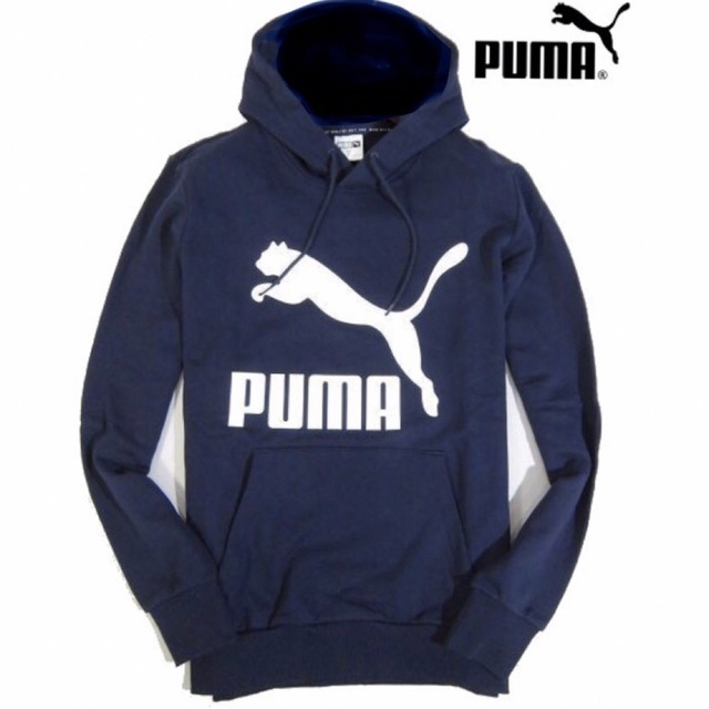 【PUMA / プーマ】プルオーバー パーカースウェット メンズ・M・ネイビー