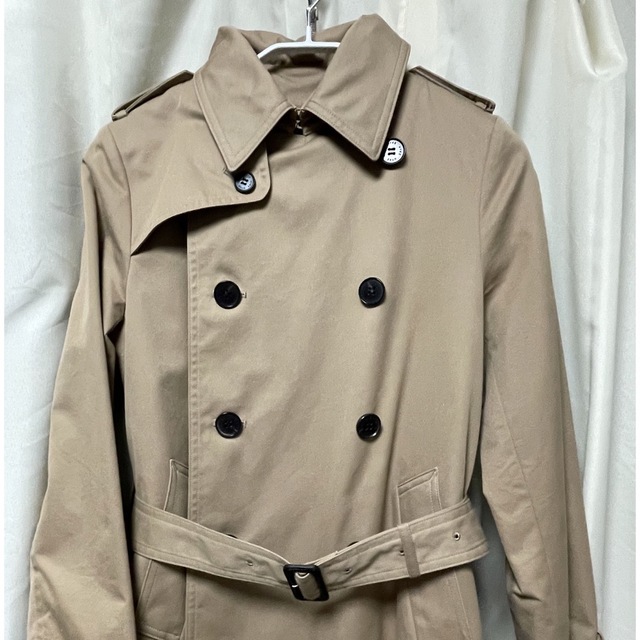 HYKE(ハイク)のHYKE　 COTTON BELTEDTRENCH COAT トレンチコート レディースのジャケット/アウター(トレンチコート)の商品写真