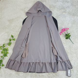 René - 【新品】Rene ロングパーカー ワンピース 2way カメリア ジップ