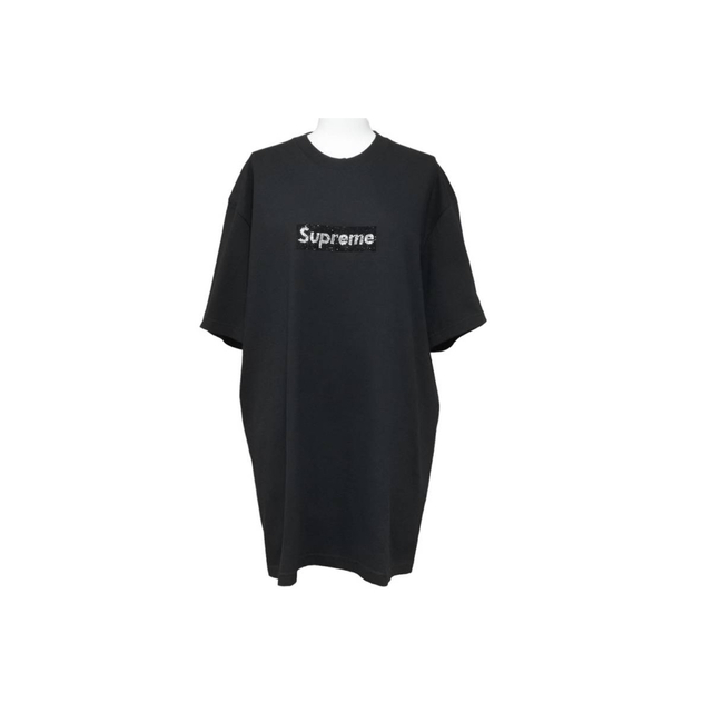 本物品質の Supreme - 正規品 シュプリーム スワロフスキー Box Logo