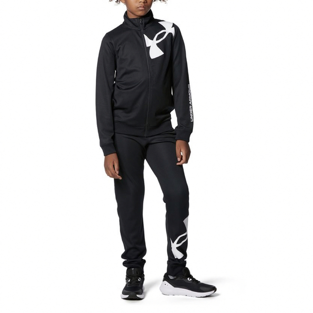 UNDER ARMOUR(アンダーアーマー)の新品 アンダーアーマー トラックパンツ ジャージ YXS BK キッズ/ベビー/マタニティのキッズ服男の子用(90cm~)(その他)の商品写真