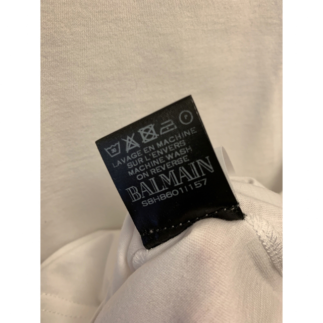 国内正規新品 定価4.9万 18SS BALMAIN バルマン ロゴ Tシャツ