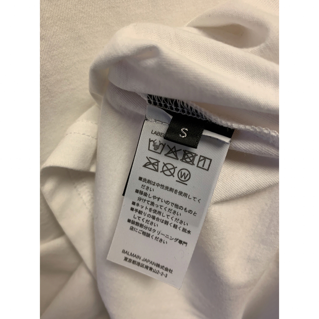 国内正規新品 定価4.9万 18SS BALMAIN バルマン ロゴ Tシャツ