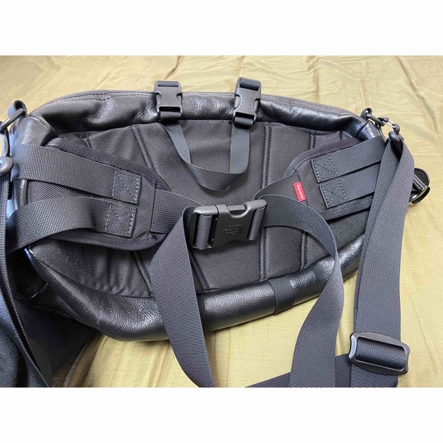 Supreme North Face Leather Waist Bag