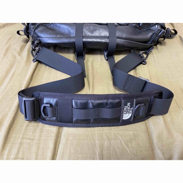 Supreme North Face Leather Waist Bag