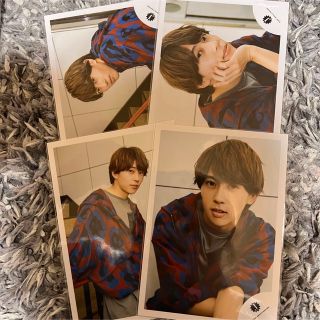 ジャニーズジュニア(ジャニーズJr.)の末澤誠也 Aぇ！group サマスペ 公式写真 ジャニショ オフショ4枚(アイドルグッズ)