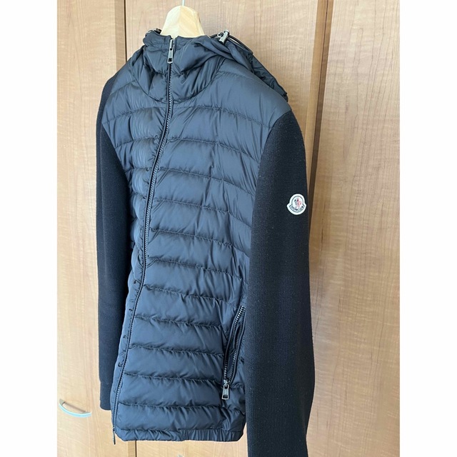 MONCLER(モンクレール)のモンクレール　ニットダウン　正規品　クリーニング済 メンズのジャケット/アウター(ダウンジャケット)の商品写真