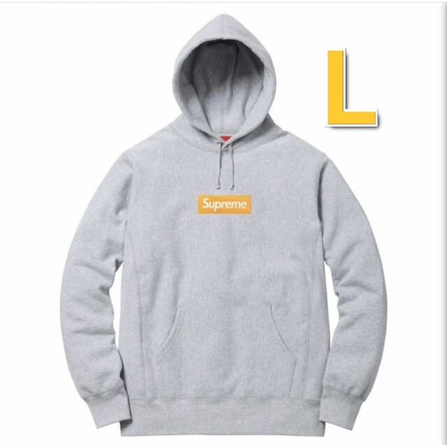 Supreme 17FW box logo hooded sweatshirt