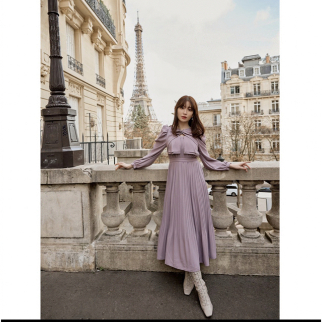 新品未使用】La Rochelle Pleated Dress 【限定特価】 ivar.ttu.ee