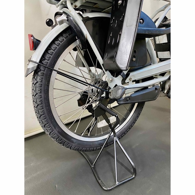 ブリヂストン ビッケ2 20インチ 3人乗り 8.7ah 水色 電動自転車の通販