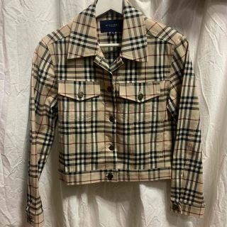 バーバリー(BURBERRY)のBURBERRY LONDON ノヴァチェックデニムジャケット(Gジャン/デニムジャケット)