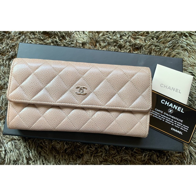 【CHANEL】値下げ！マトラッセ 長財布