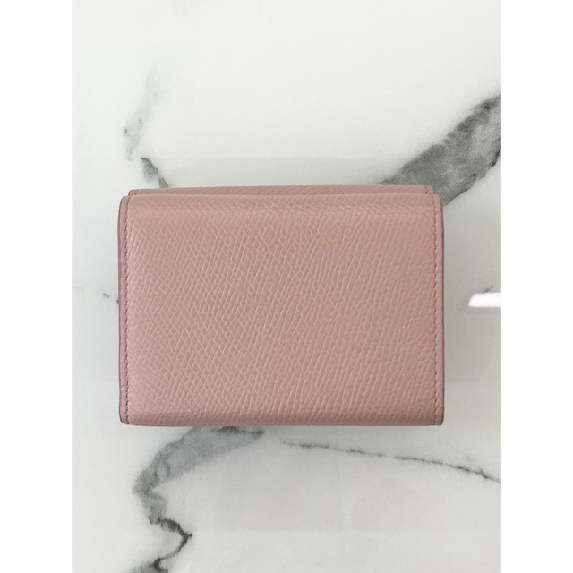 未使用 CELINEセリーヌ ミニ財布 ピンク コンパクト財布 折り財布 大